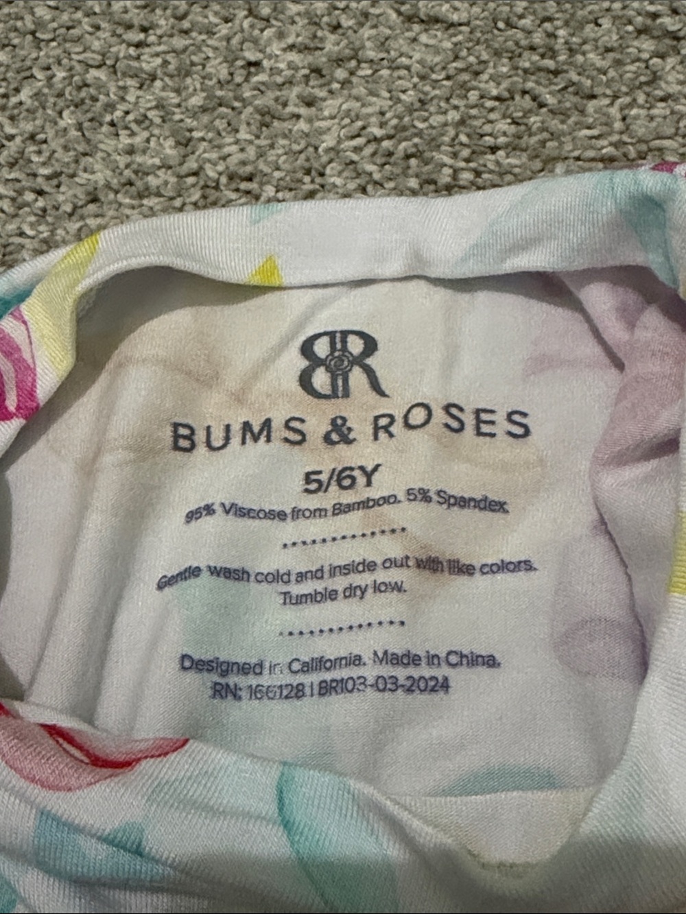 Bums & Roses Pajamas - Picture 4 of 4